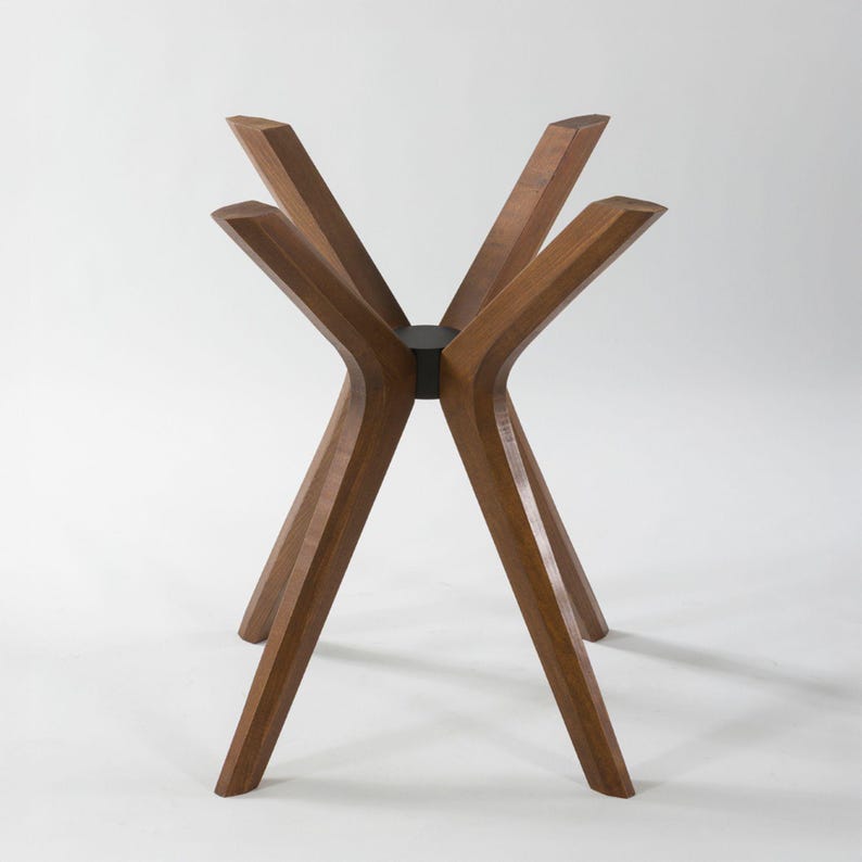 Solid Beech Wood Spider Legs for Dining Table 🪵 

Bring warmth and modern style to your space with these handcrafted solid beech wood spider legs. Perfectly designed to support round dining tables, glass tops, epoxy surfaces, or office desks, these pedestal legs combine strength and elegance for any setting.