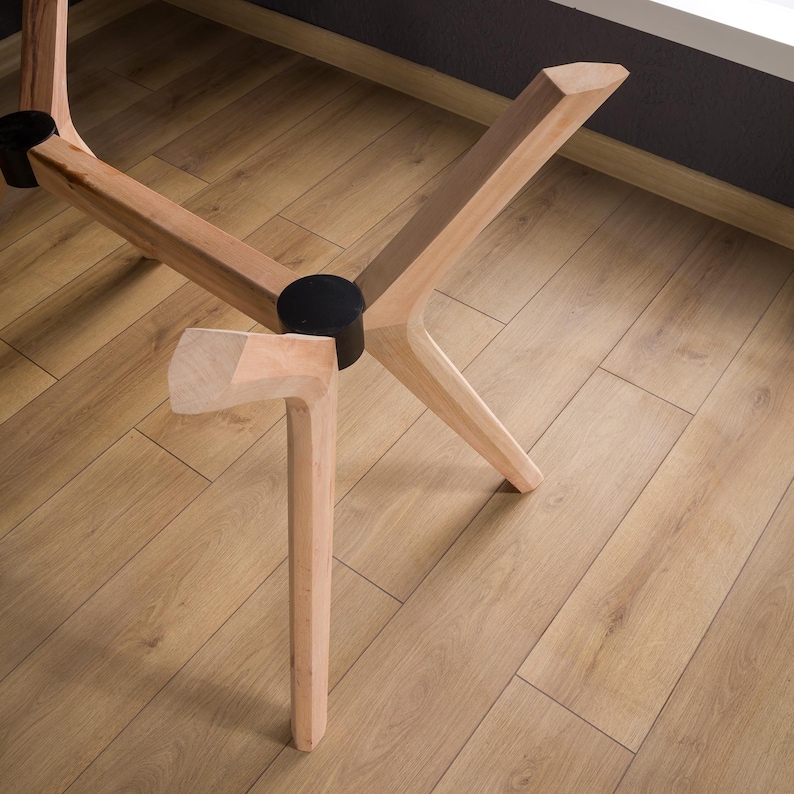 🪵 Solid Beech Wood Table Pedestal Legs – Rectangle Large Dining Table Butterfly Leg
Dining Table Spider Leg Base for Glass, Marble or Epoxy Tops

Add warmth and strength to your dining or office space with this handcrafted solid beech wood table base. Designed to support large rectangular tabletops, this butterfly spider leg combines natural elegance with sturdy functionality — perfect for wood, glass, epoxy, or marble surfaces.