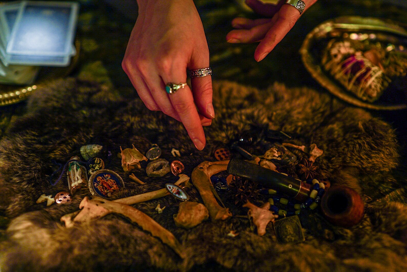 Bone Throwing Divination Reading Etsy