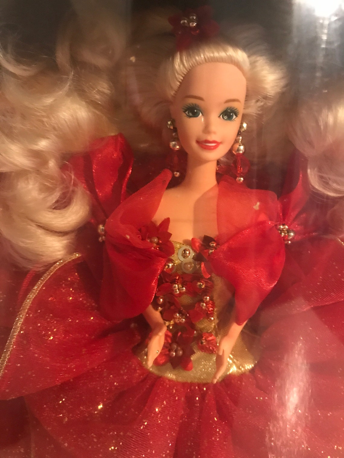 1993 Happy Holidays Special Edition Barbie | Etsy