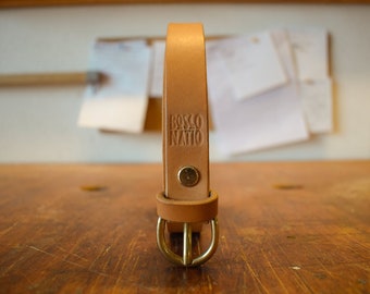 Leather belt