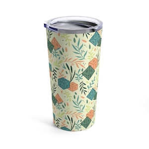 DnD Dice Plants Tumbler, DnD Mug, DnD Gift, Dm Gift, Dungeons and Dragons Tumbler