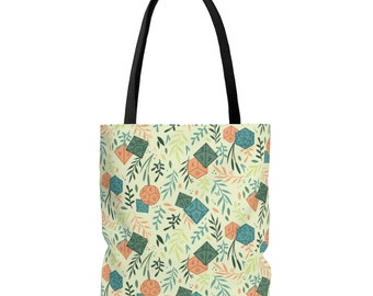 Kwiatowa torba na kości DnD: Dungeons and Dragons Tote