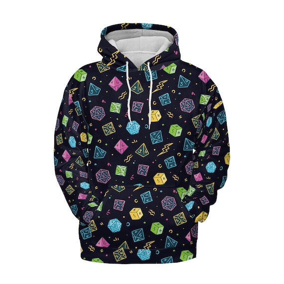 DnD Hoodie, Dungeons and Dragons Hoodie, Premium Hoodie, Dice hoodie