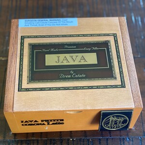 Java Petite Cigar Box
