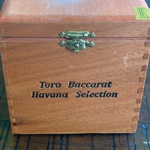 Baccarat Toro Cigar Box
