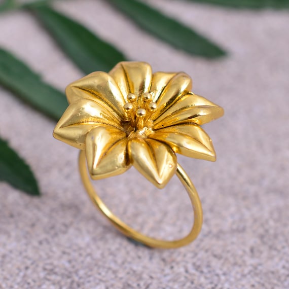 Buy Flower Ring Flower Jewelry Colorful Rings Beaded Flower Ring  Cottagecore Ring Indie Rings Indie Jewelry Alt Ring Alt Rings Aesthetic  Rings Online in India - Etsy