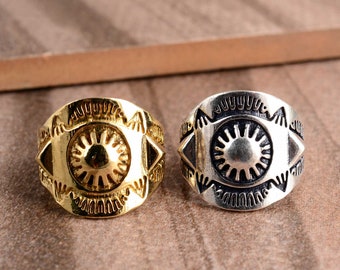 Anillo del Ojo Turco: Anillo de protección ajustable