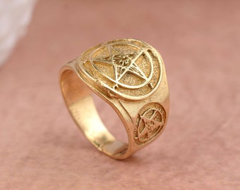 Star Ring, Statement Ring, Minimalist Ring, Unisex Ring, Brass Ring, Ring for Men's, Ring for Women's, Geometric Ring, Star Ring