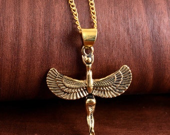 Engelflügel-Halskette: Schutzengel-Angelita-Anhänger