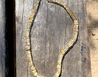 Citrine Gemstone Choker – 14k Gold plated Beaded Necklace valentines jewellery,  jewellery gift, gifts for her