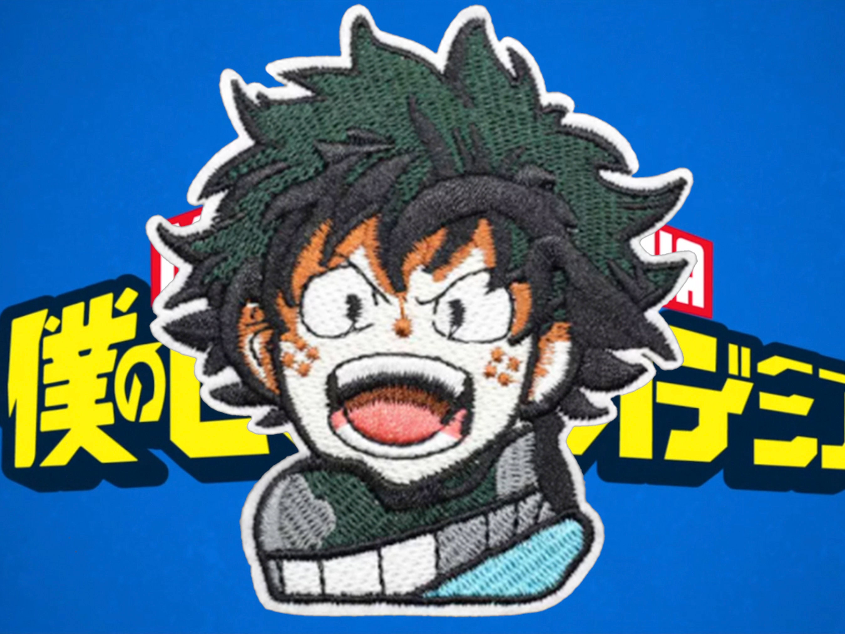 Deku my hero academia iron on embroidery patch  etsy Deku my hero academia iron on embroidery patch  etsy