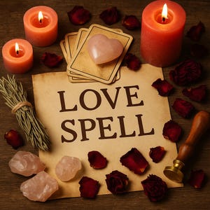 Love Spell + Intuitive Reading | Call in Aligned Love & Receive Personalized Insight | Spiritual Energy Work