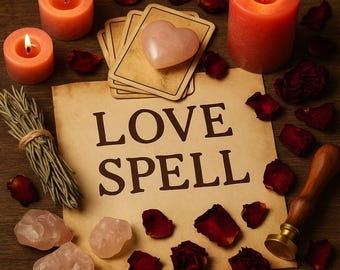 Custom Love Spell Casting: Energetic Ritual for Soulmate Attraction