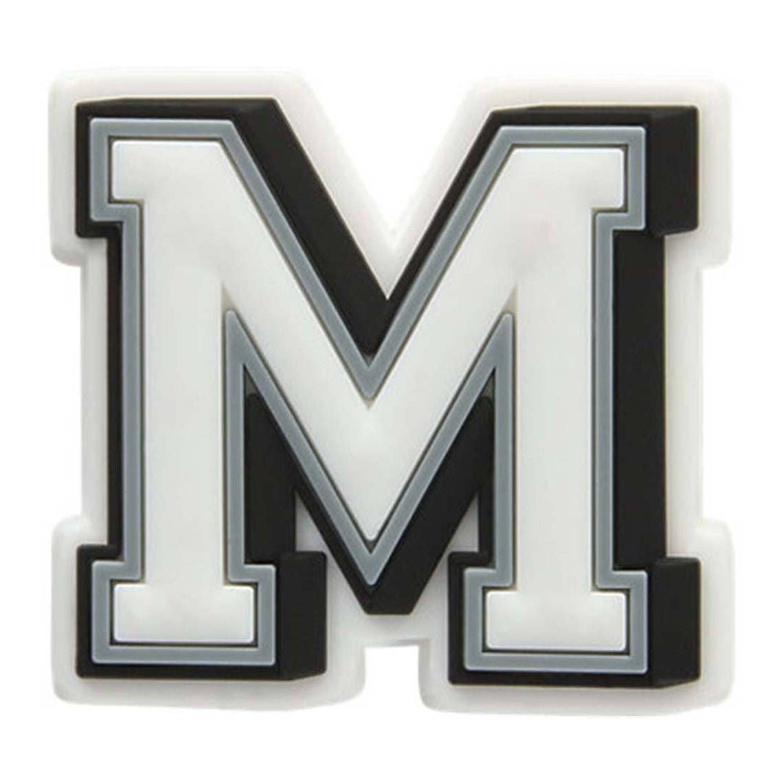 Crocs Jibbitz Shoe Charm Letter M Etsy