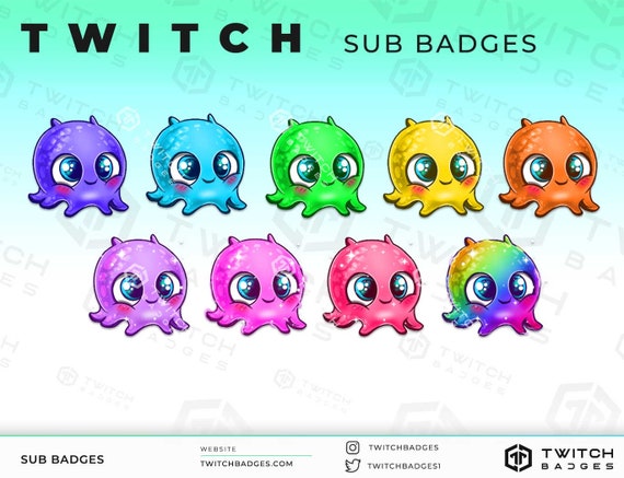 Draw cute chibi anime twitch emotes and sub badges for stream vtuber  pngtuber by Arakibastudio  Fiverr