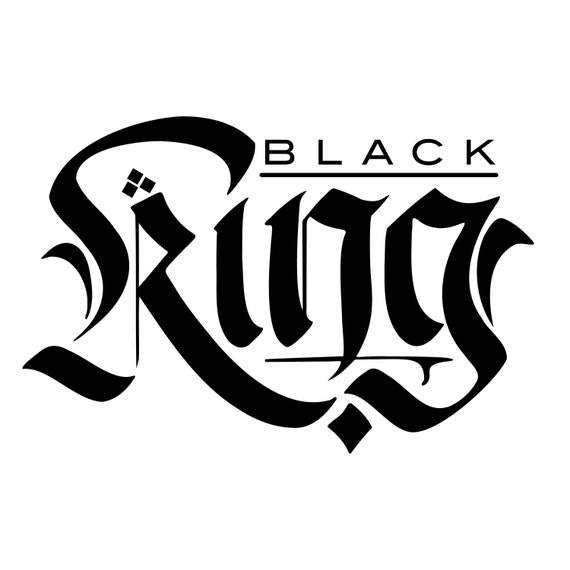 Black King Black King African King SVG PDF PNG Etsy