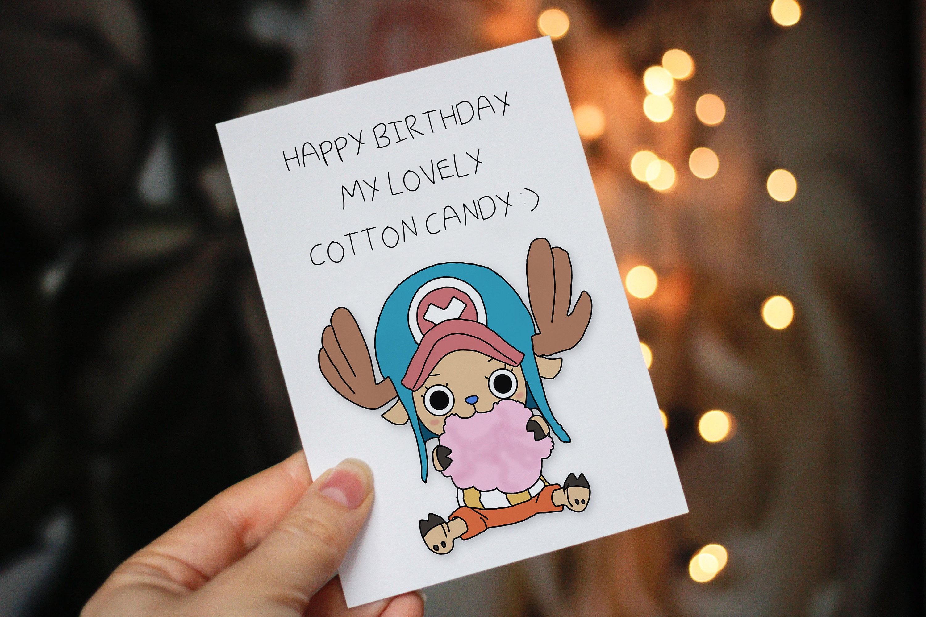 Anime Birthday Card, Anime Card, Anime Digital Card - Etsy