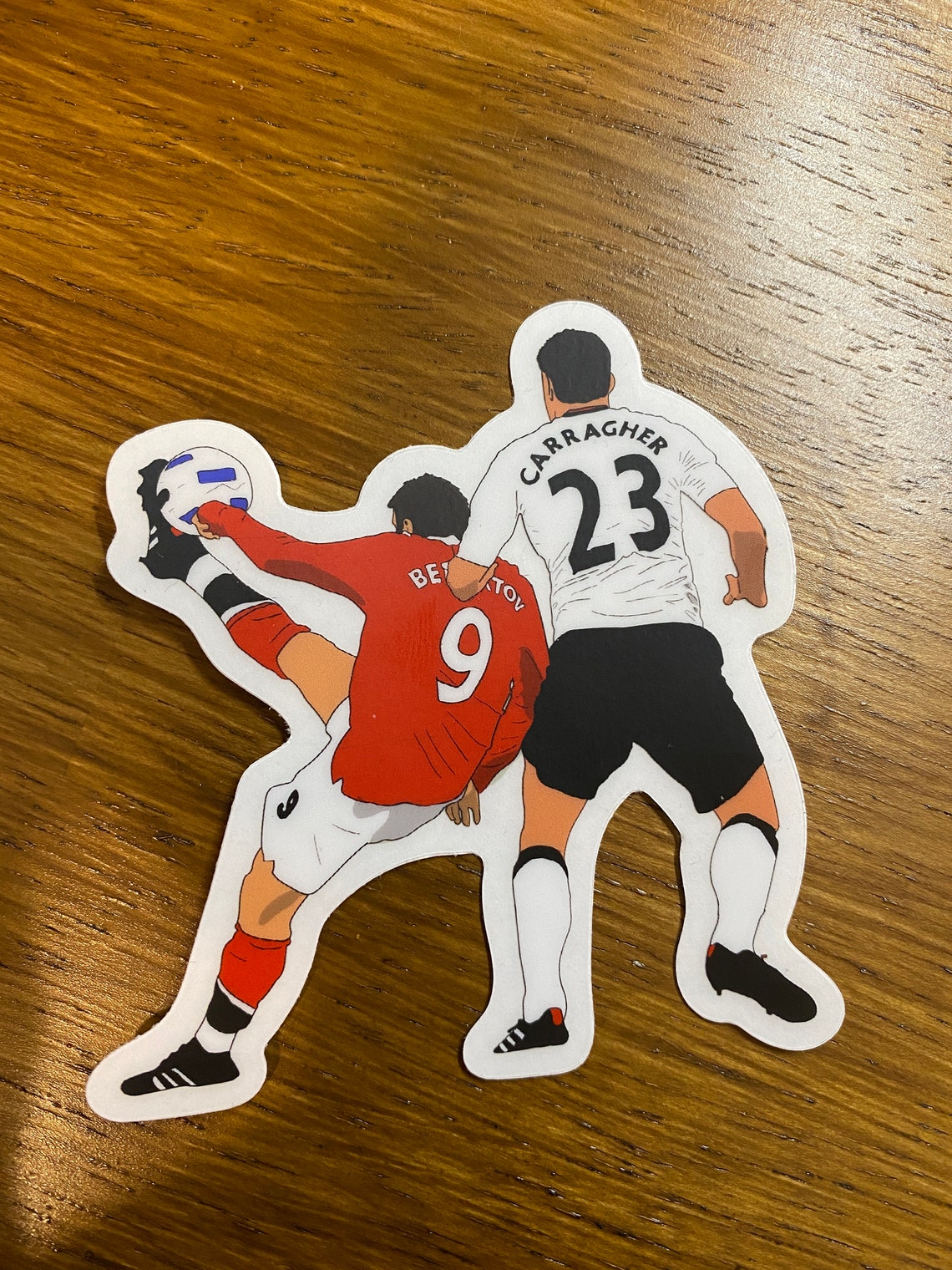 Manchester United Legends Past & Present Sticker Pack Die Cut Etsy UK
