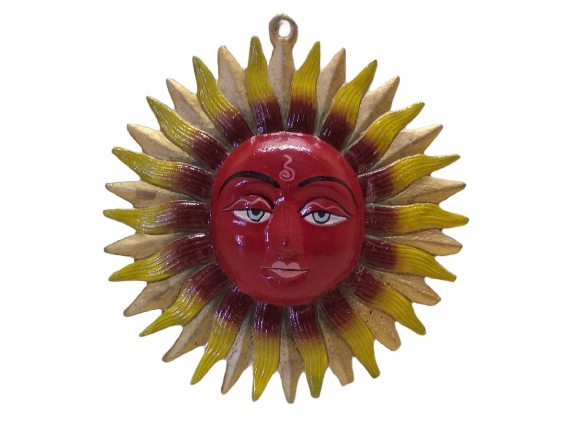 Sun Wall Hanging Sun God Wall Art Home & Office Wall Decor Etsy UK