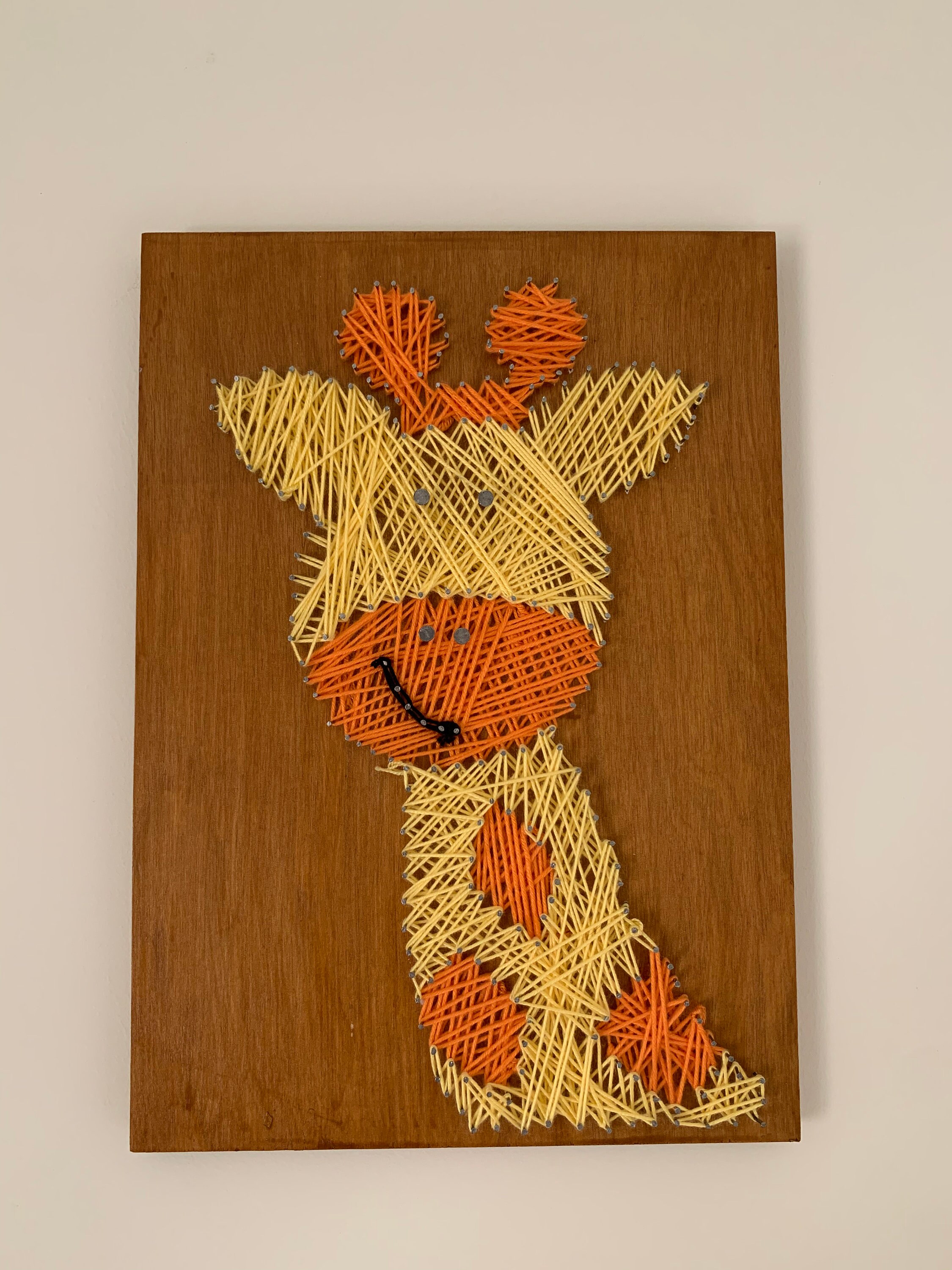 String Art Safari Animals Etsy