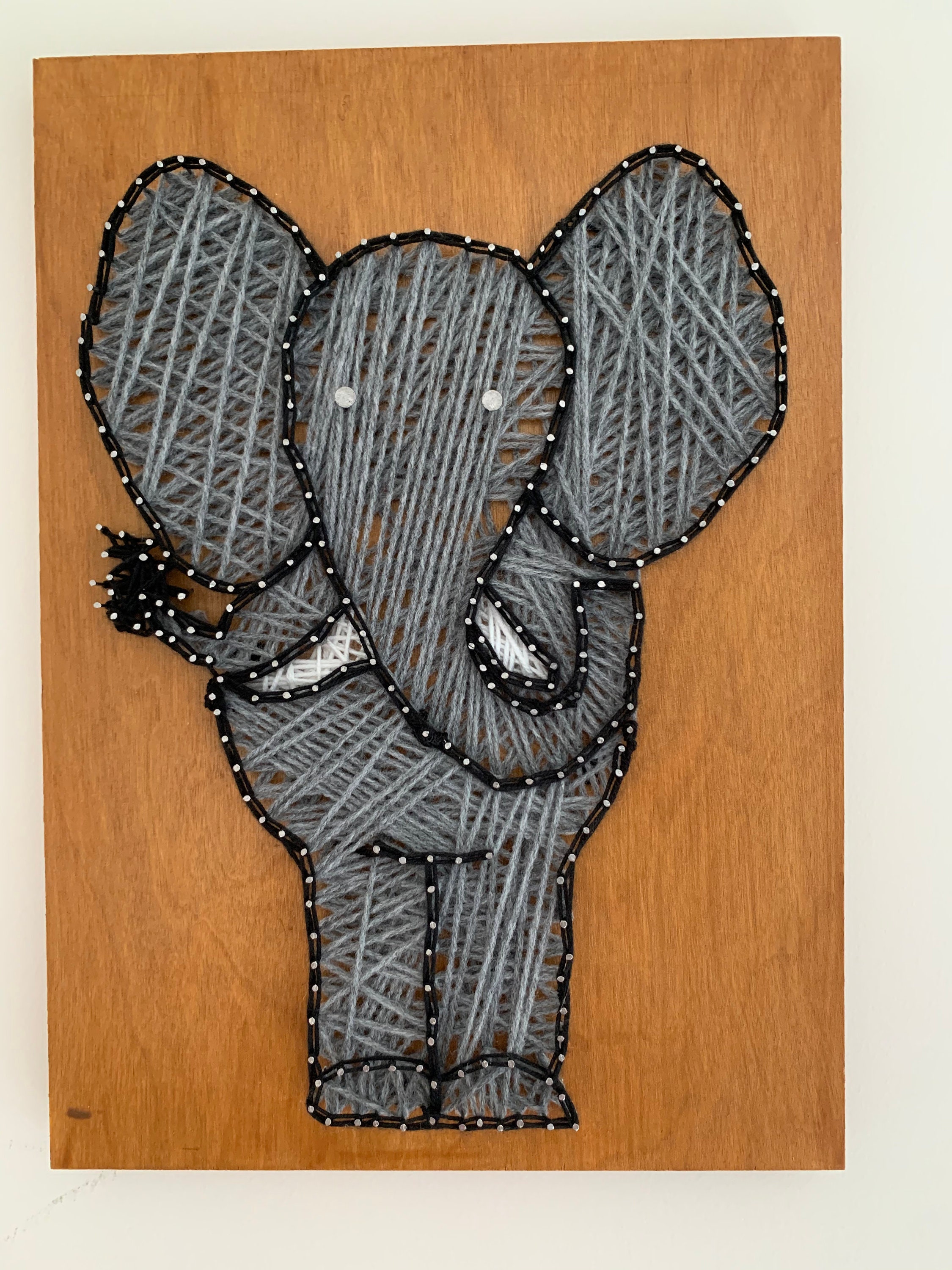 String Art Safari Animals Etsy