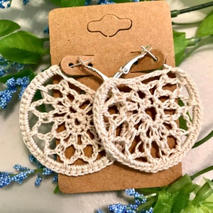 Boho Ohrringe/Häkelohrringe