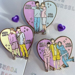 BTS Anniversary Enamel Pin
