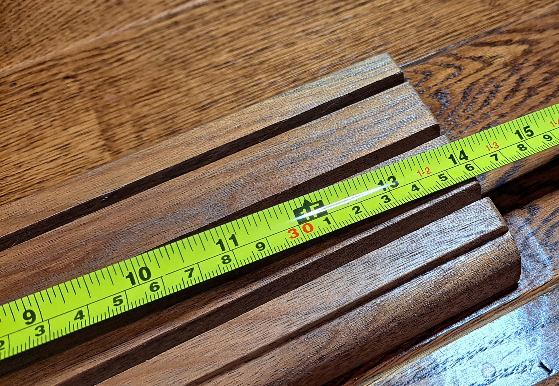 Black Walnut Wooden Sewing/quilting Ruler Rack Organizer Etsy