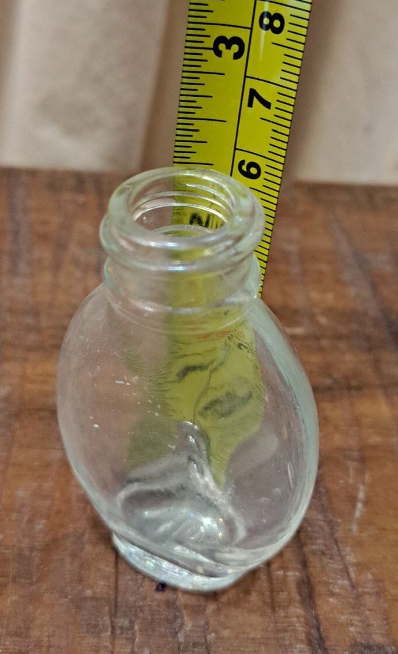 Bayer Aspirin Clear Glass Bottle, Vintage Etsy