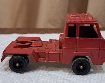 Vintage Tootsietoy Diecast Toy Semi Truck Cab