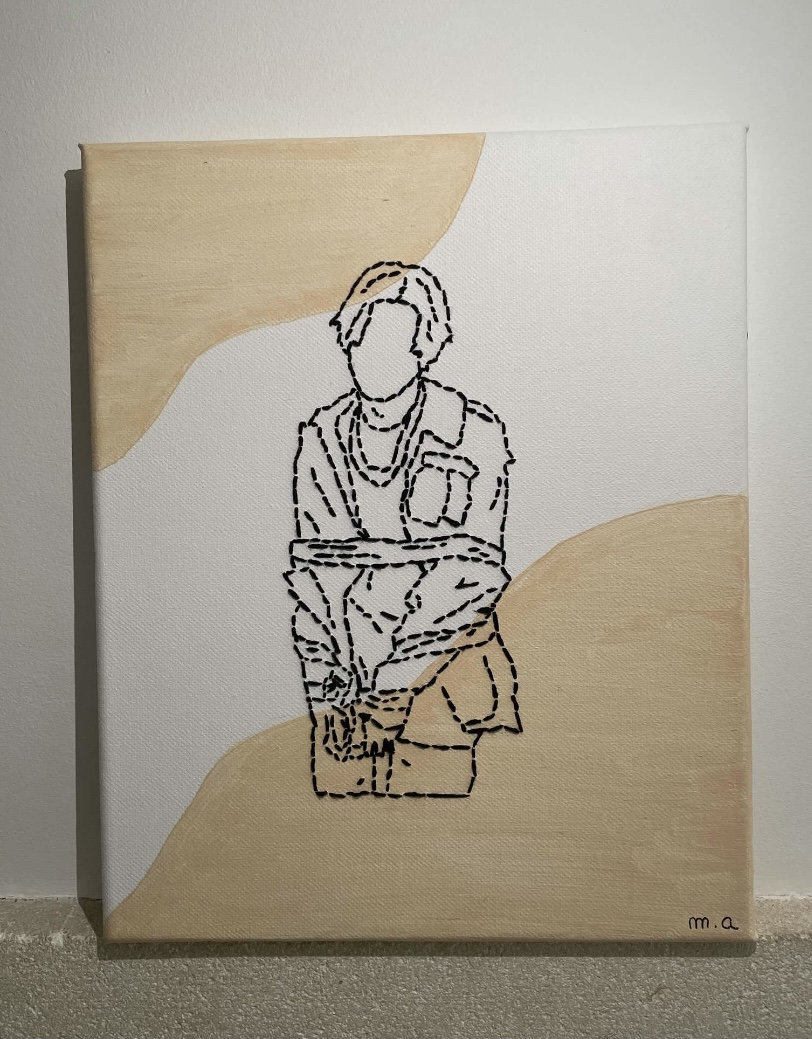 Bts Suga Broderie sur Toile