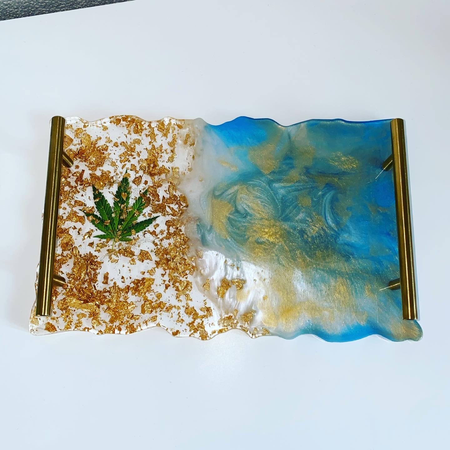 Resin Serving Tray Etsy