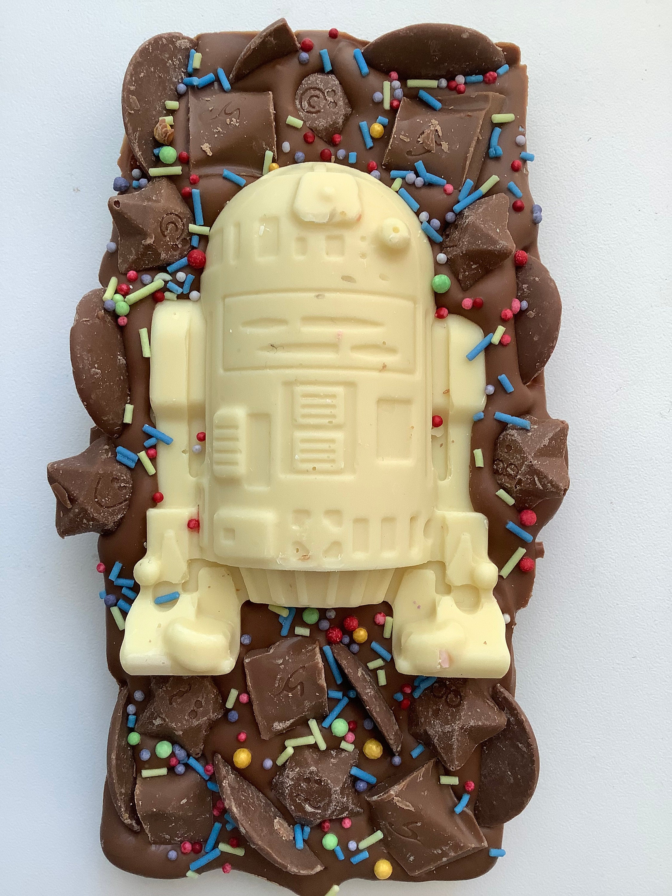 Star Wars Chocolate/ R2D2/ Fathers Day Gift Milk Chocolate Belgium Gift 