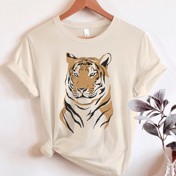 Tiger Print Shirt Etsy
