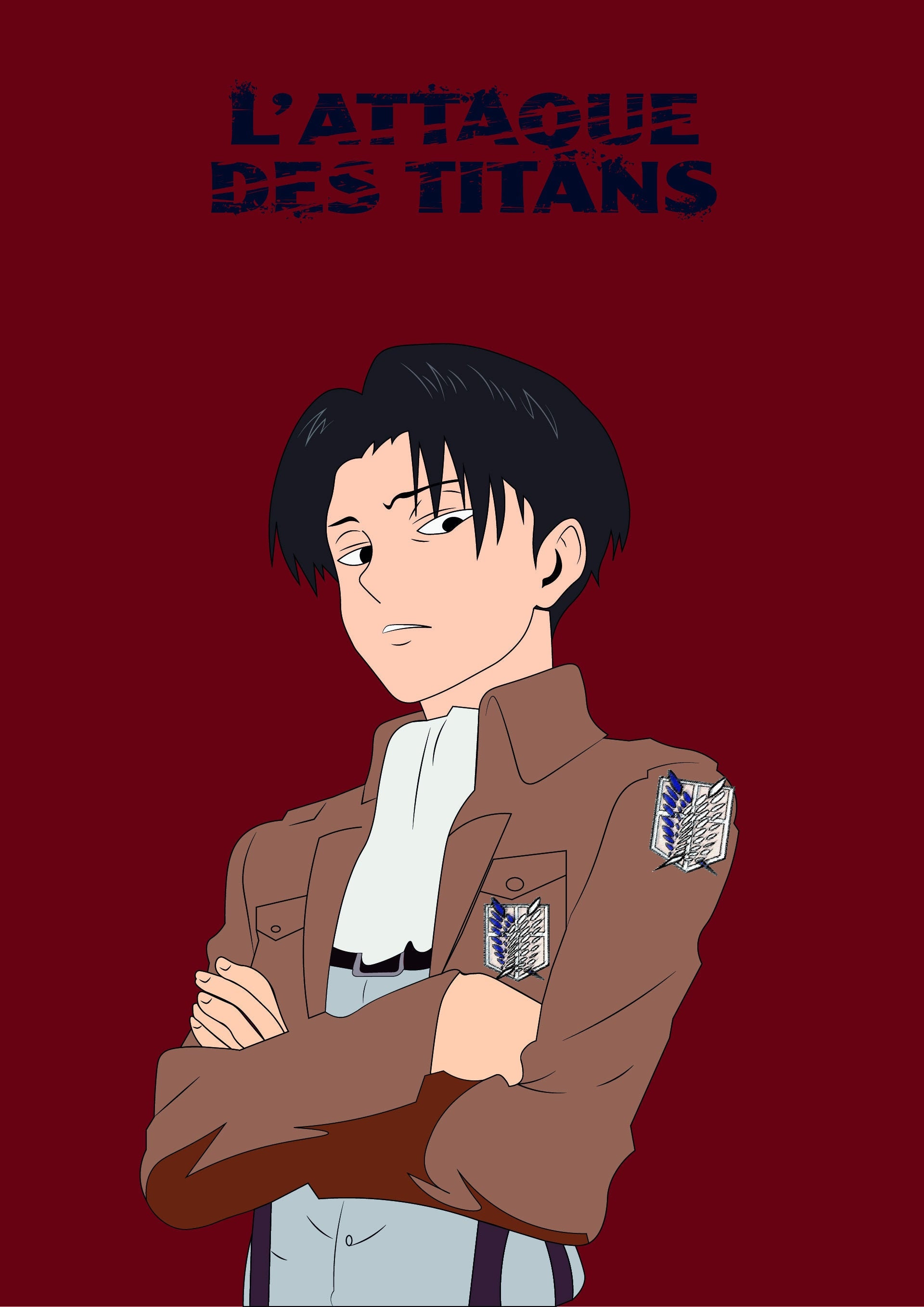 Affiche Livaï Snk