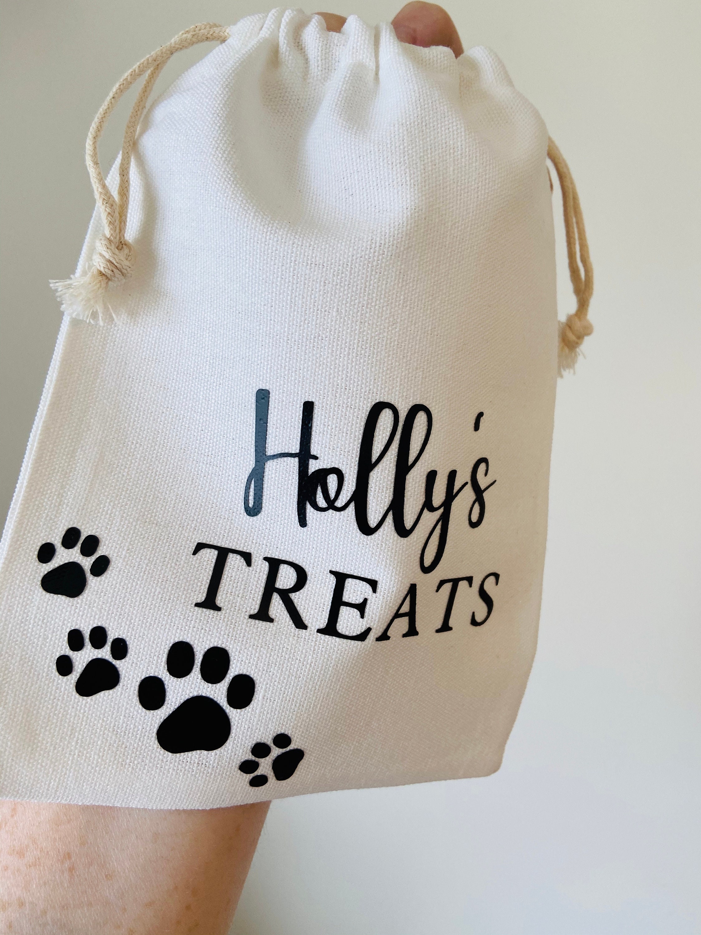 Personalised Dog Treat Bags Pet accessory Training Treats Etsy