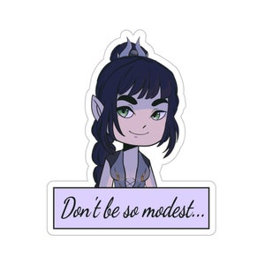 Baldur&#39;s Gate 3 Shadowheart Chibi Sticker