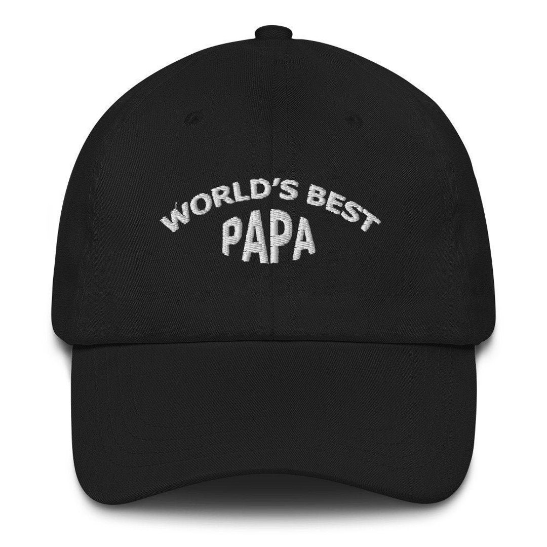 World's Best Papa Hat, World Best Dad Hat, Dad Hat, Papa Hat, Best Papa