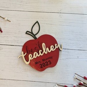Teacher gift/ gift card holder/ end of the school year/ teacher appreciation