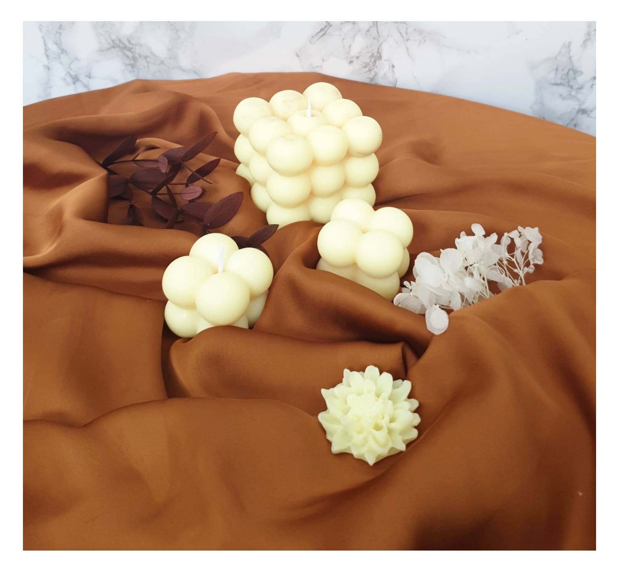 Bubble Candles Bubbles Home Decor Candle Luxury Candles Etsy