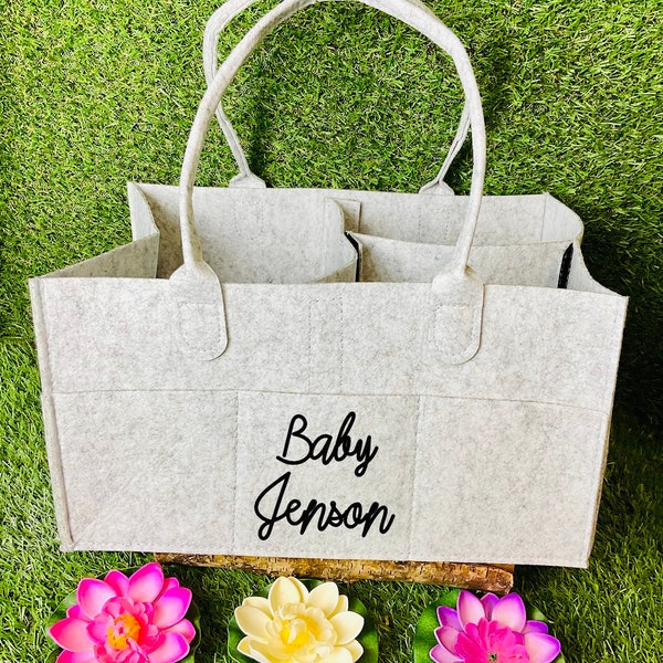 Personalised Nappy Caddy