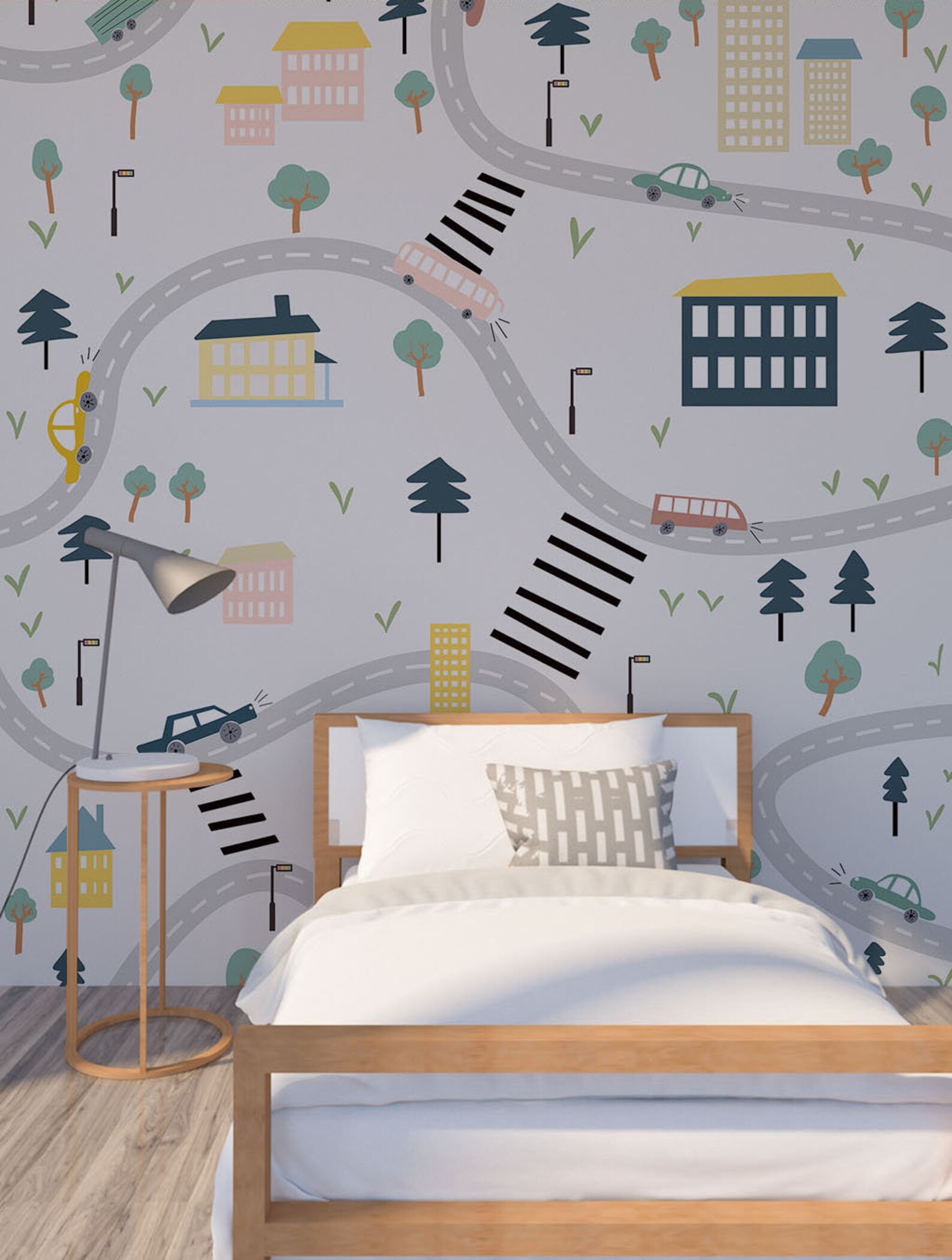 Boy Nursery Decor Removable Wallpaper Textured Wallpaper Etsy