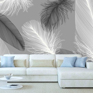 Black and White Wallpaper Modern Luxury Wallpaper Removable Wallpaper