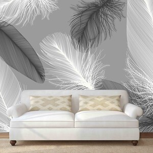 Black and White Wallpaper Modern Luxury Wallpaper Removable Wallpaper