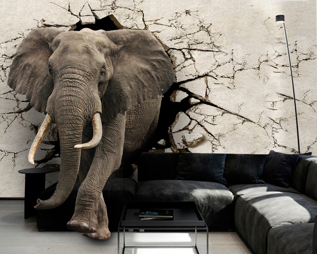 Elephant Wallpaper - Etsy Elephant Wallpaper - Etsy