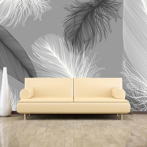 Black and White Wallpaper Modern Luxury Wallpaper Removable - Etsy Canada