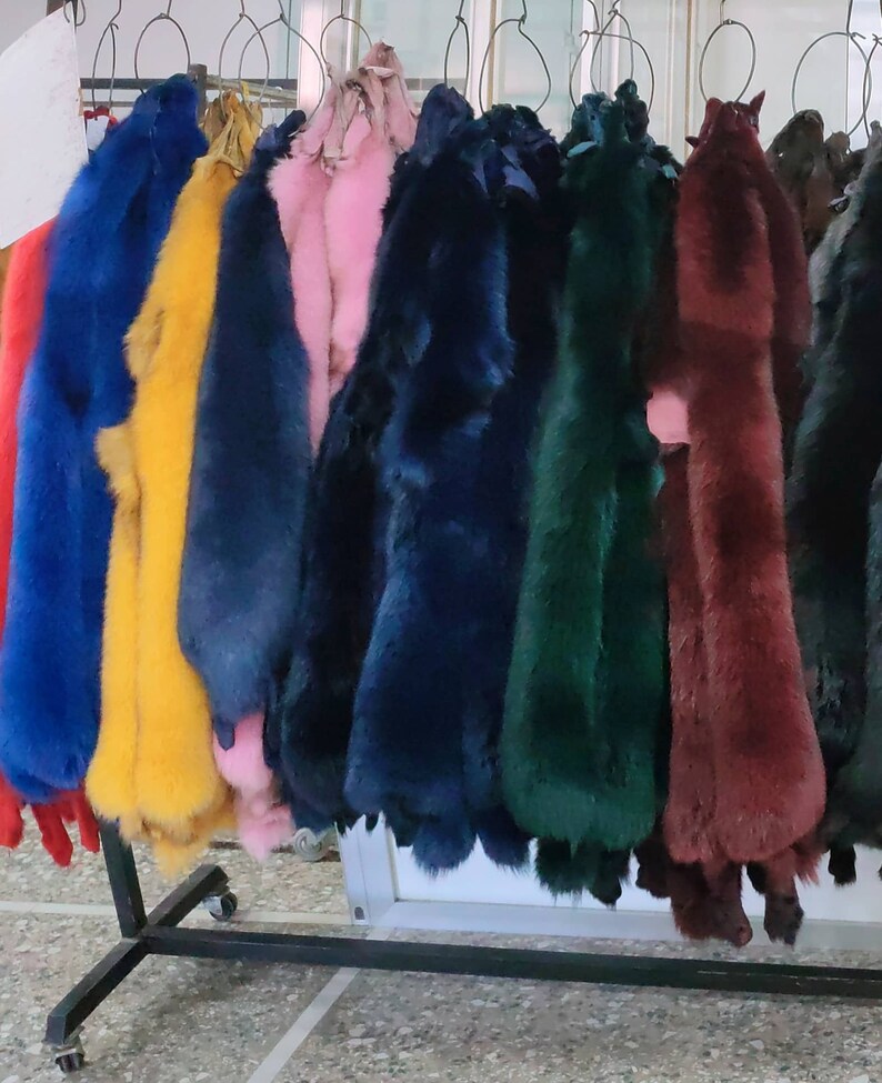 Crystal Chocolate Fox Fur Skin/pelt - Etsy UK