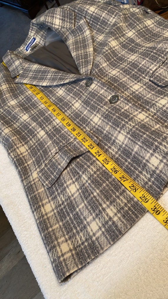 Pendleton wool coat 2 button Size 18 - image 7