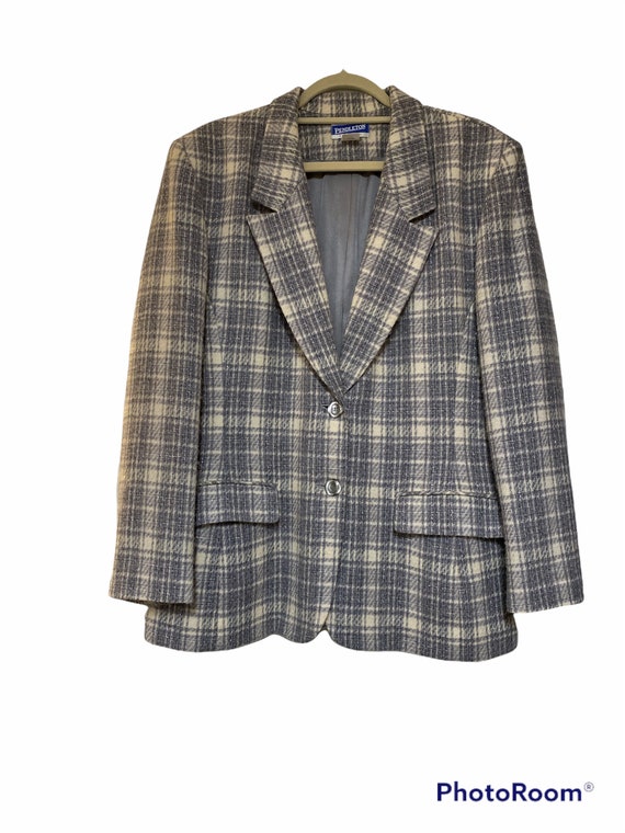 Pendleton wool coat 2 button Size 18 - image 1